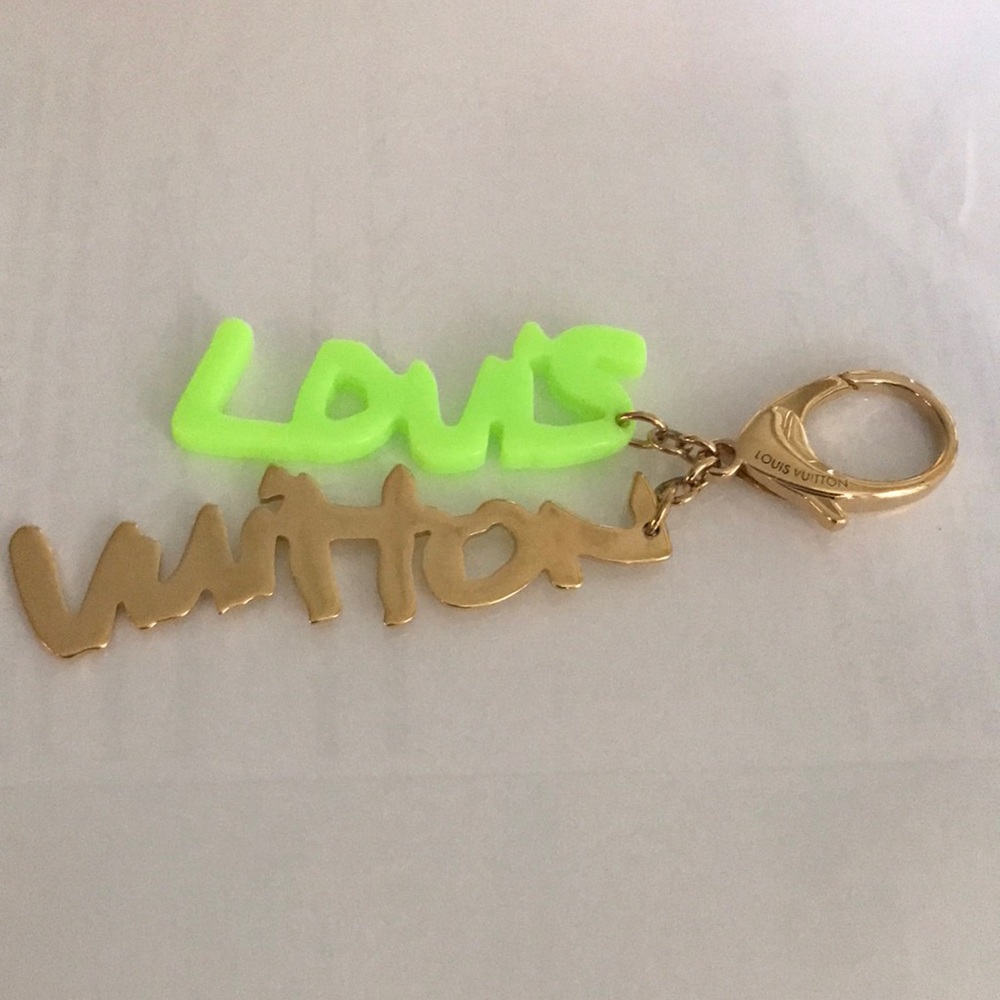 Limited Edition Stephen Sprouse Louis Vuitton Graffiti Charm.